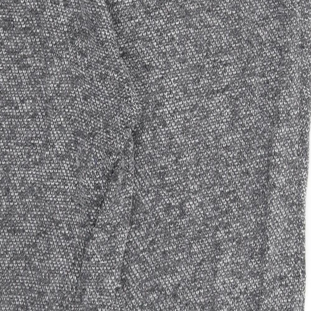 Topshop Womens Grey   Trousers  Size 16 L28 in