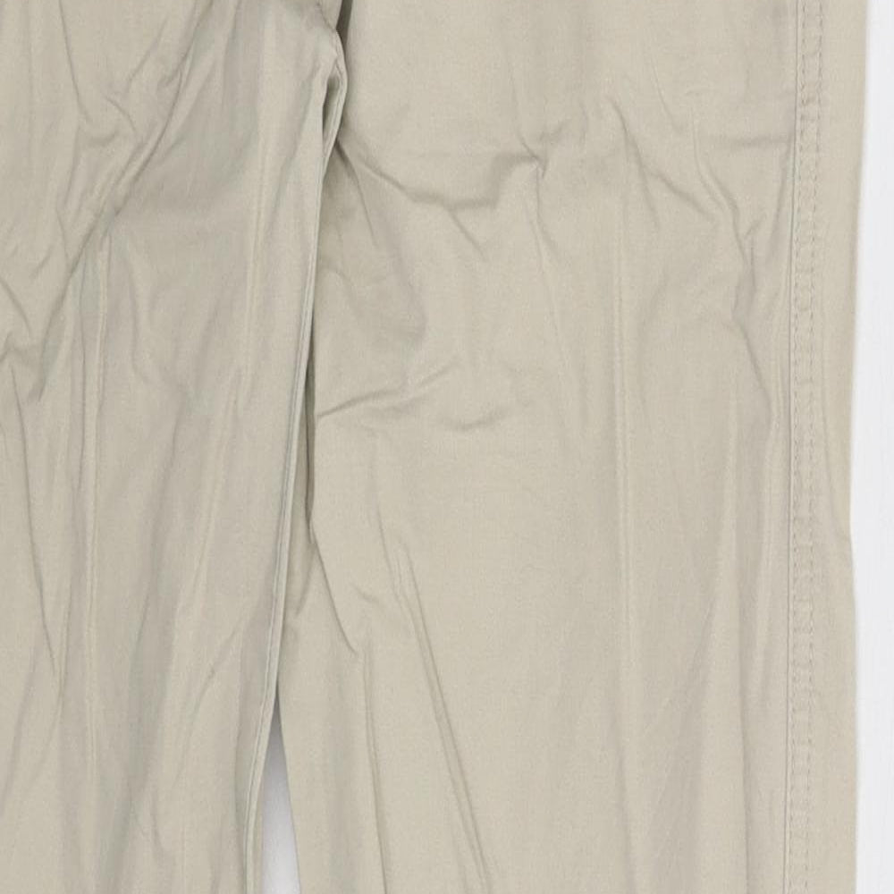 Marks and Spencer Womens Beige   Trousers  Size 10 L29 in