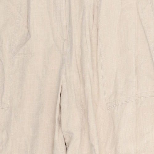Per Una Womens Beige   Trousers  Size 18 L29 in