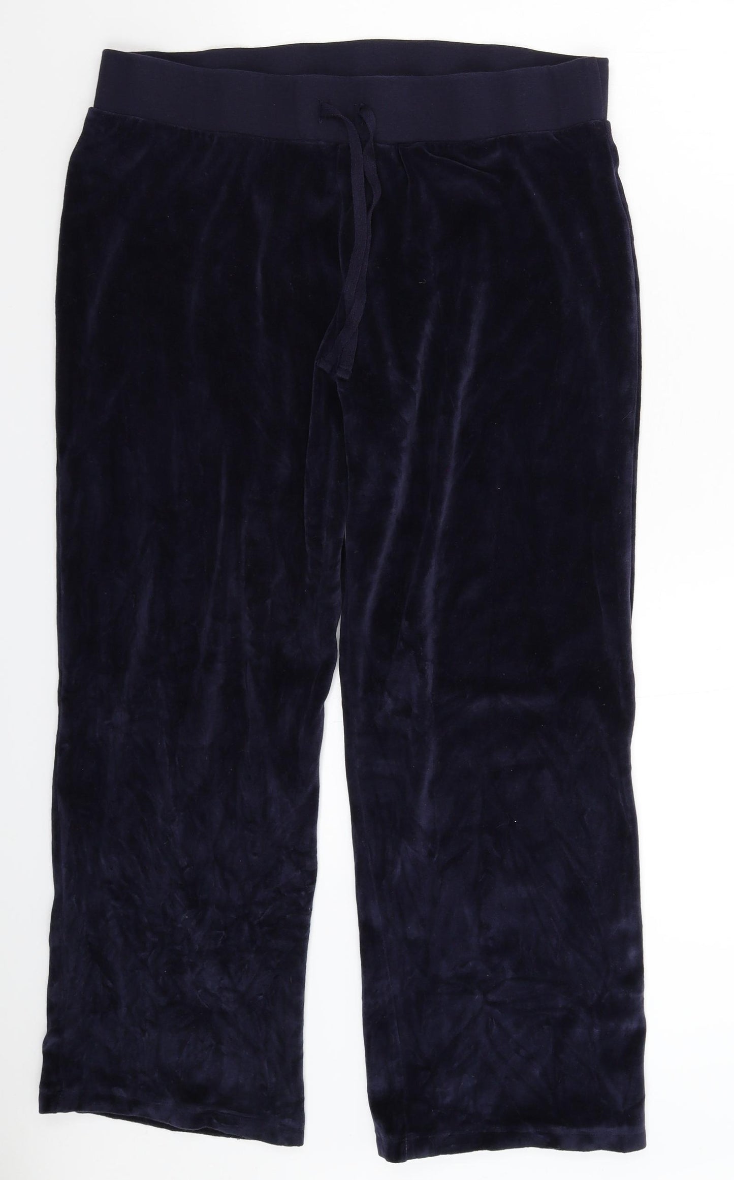 M&Co Womens Blue   Sweatpants Trousers Size 18 L28 in
