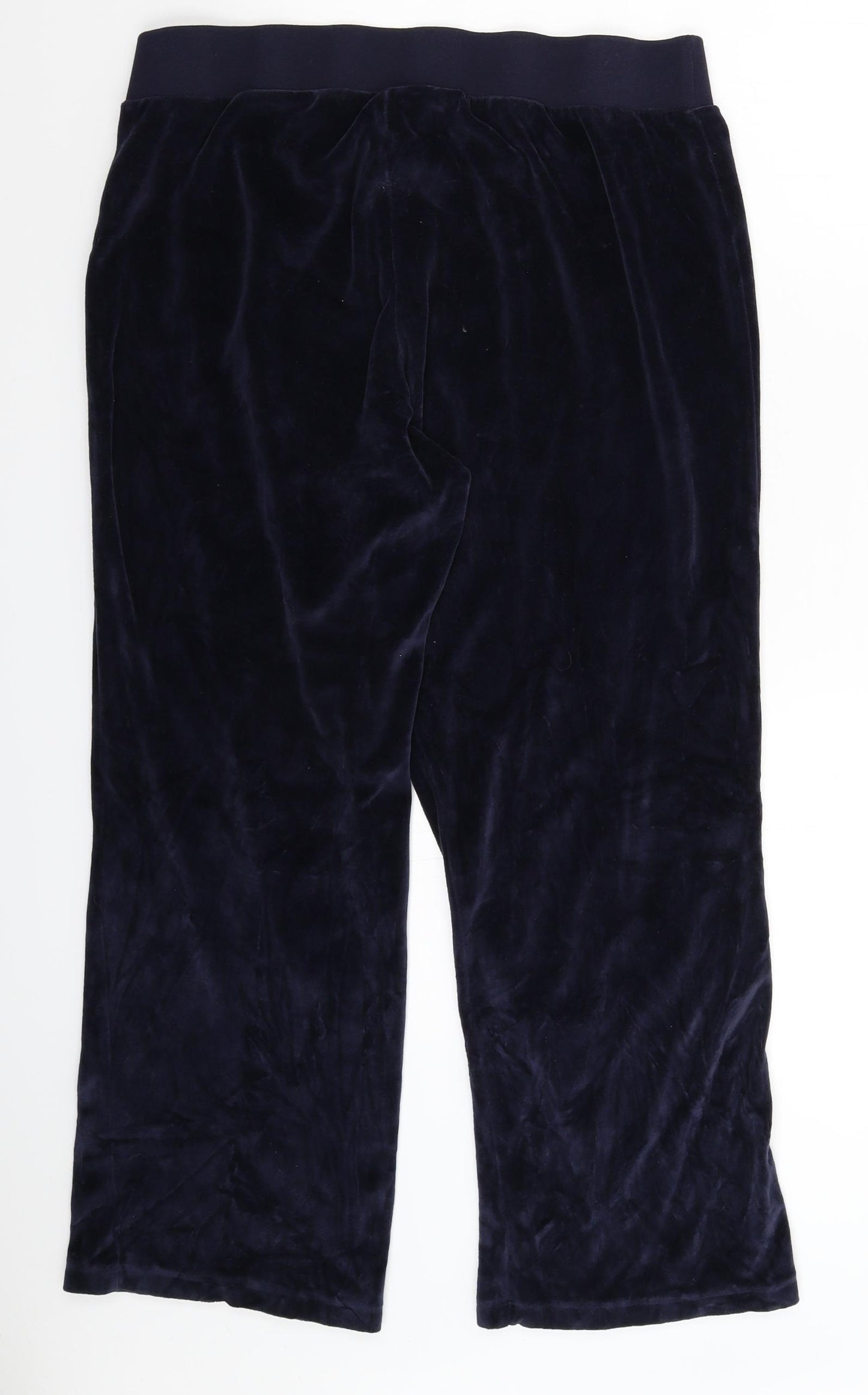 M&Co Womens Blue   Sweatpants Trousers Size 18 L28 in