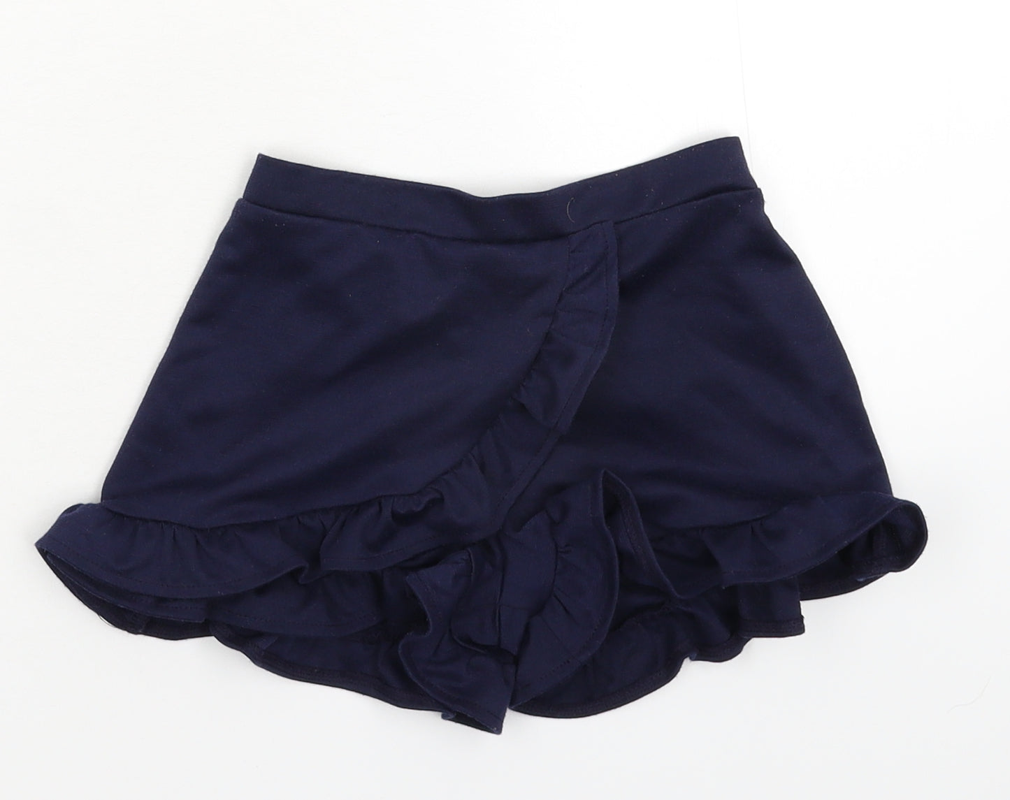 Primark Girls Blue   Hot Pants Shorts Size 6-7 Years