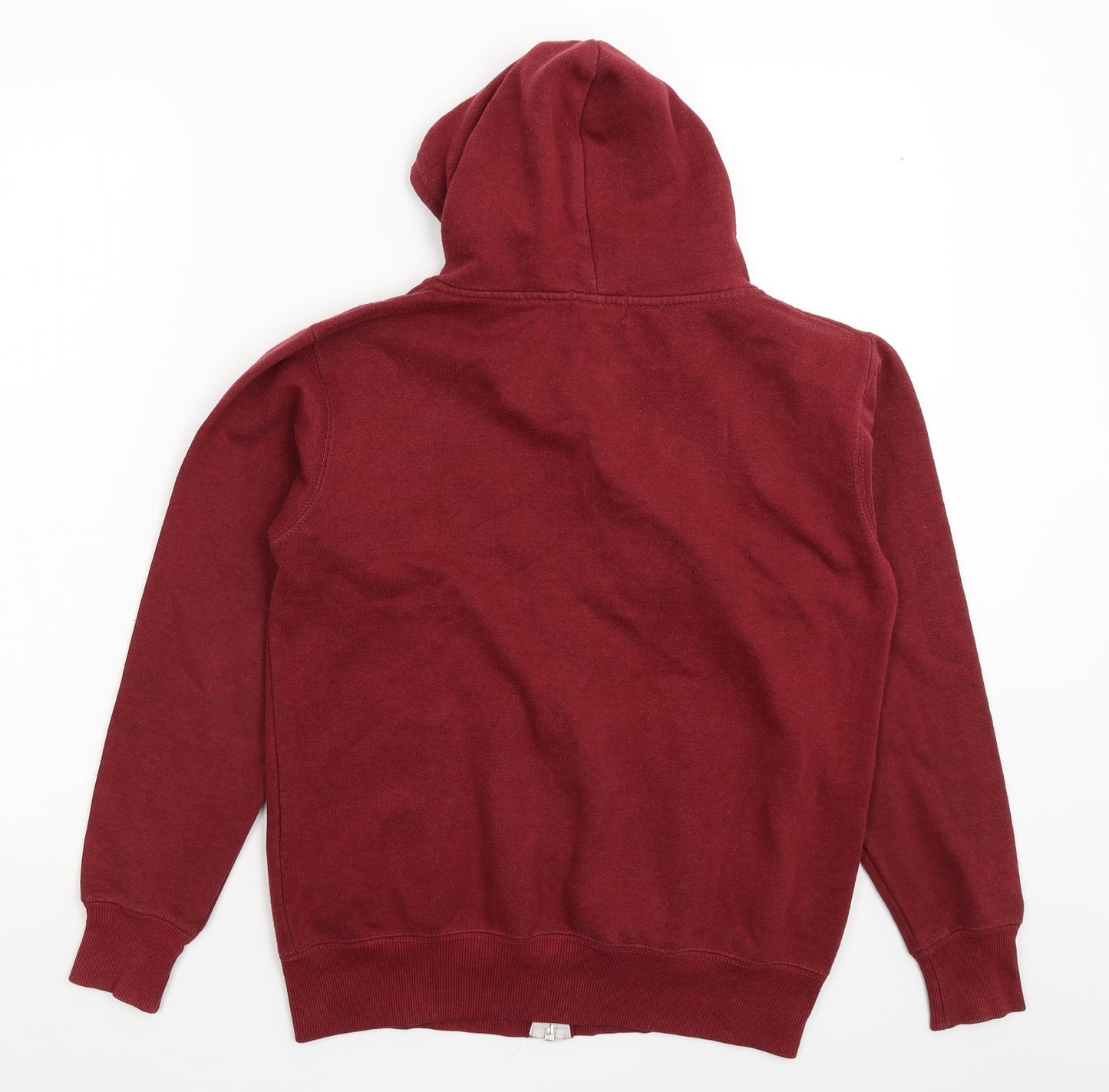 Style Mens Brown   Full Zip Hoodie Size S