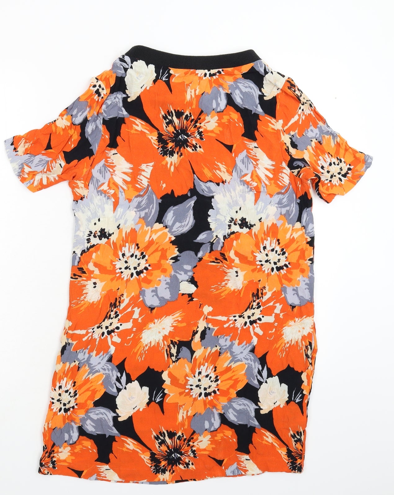 NEXT Womens Multicoloured Floral  T-Shirt Dress  Size 12