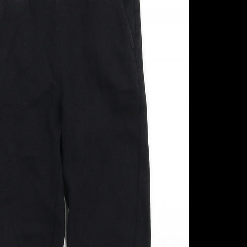 George Boys Black   Jogger Trousers Size 6-7 Years