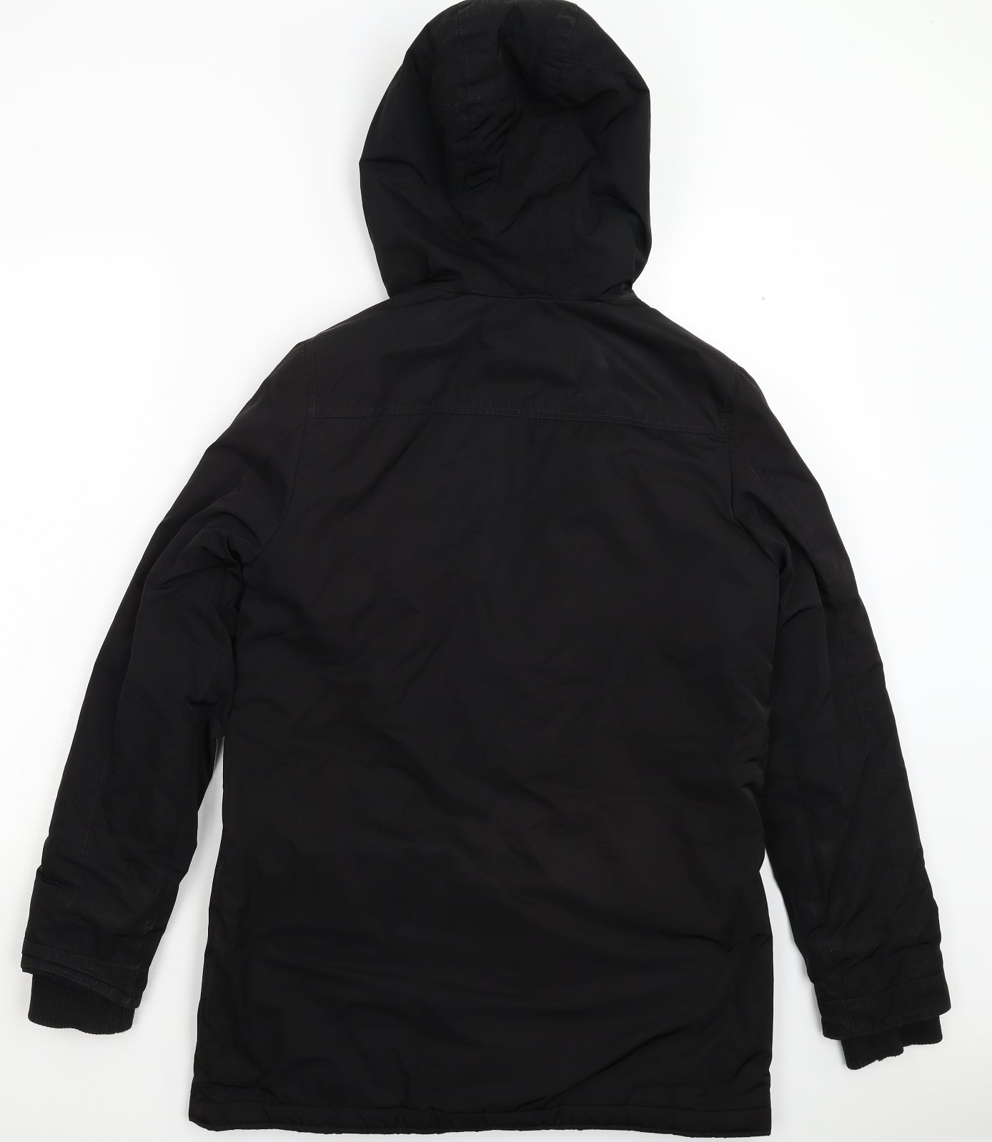 Divided Womens Black   Parka Coat Size 10