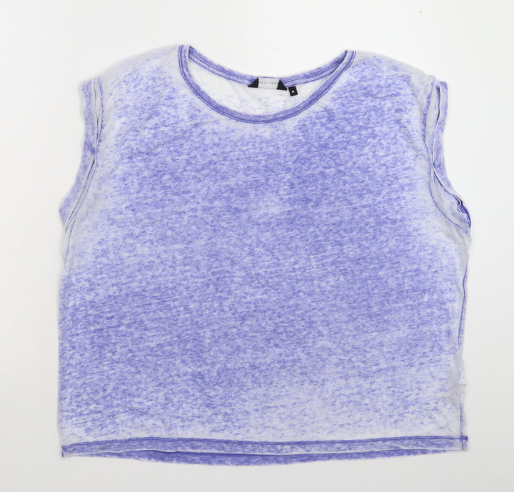 New Look Womens Purple   Basic Tank Size 16