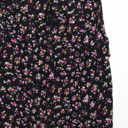 New Look Womens Multicoloured Floral  Basic Tank Size 10