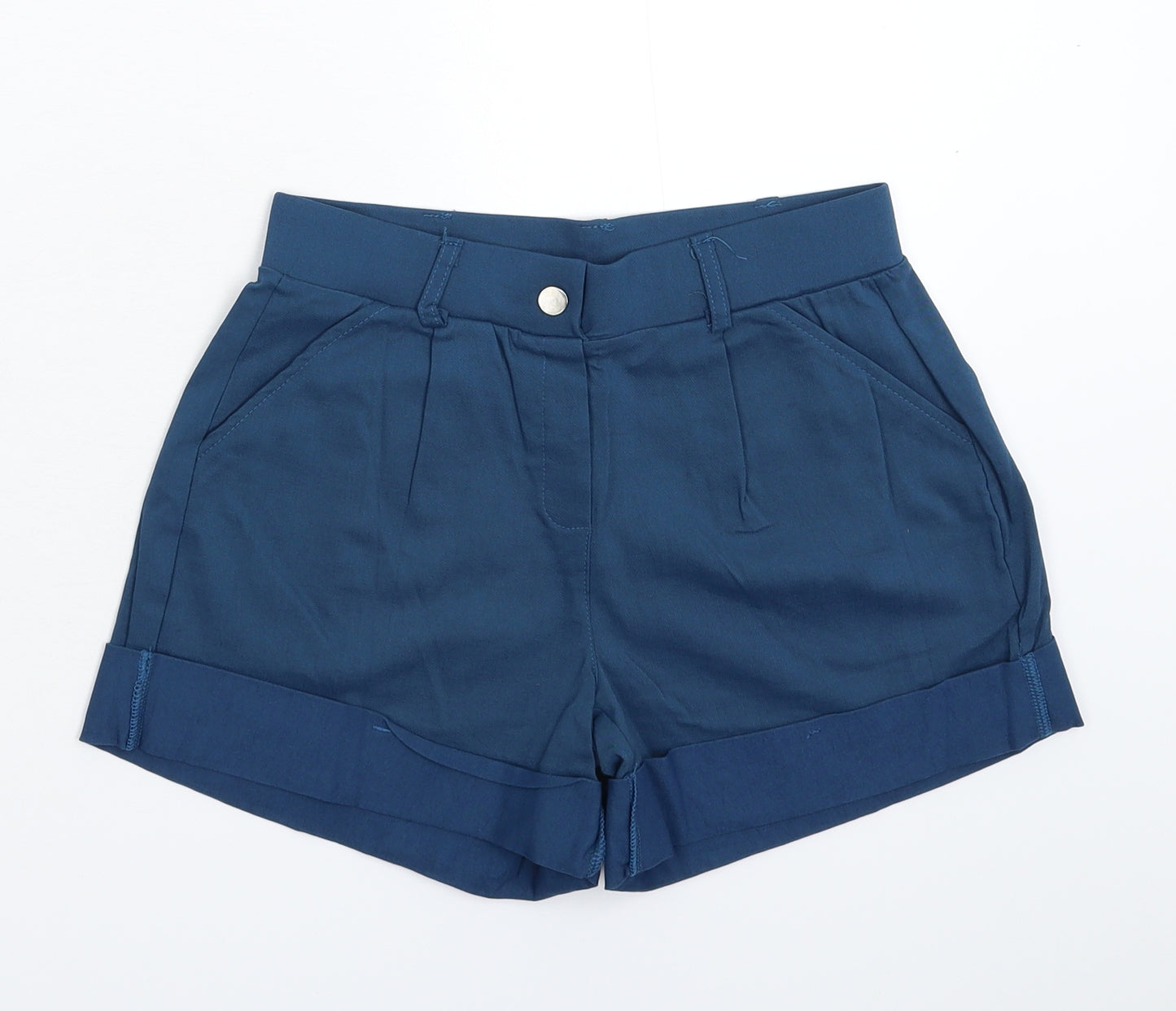 A Express Womens Blue   Hot Pants Shorts Size S