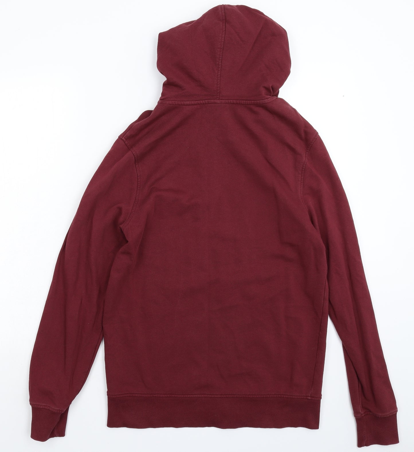 JACK & JONES Mens Brown   Full Zip Hoodie Size M