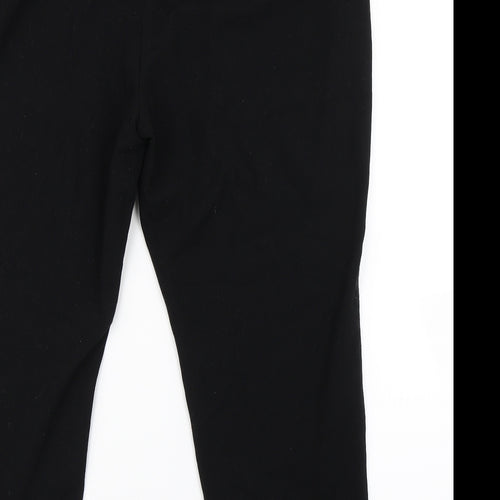 M&S Womens Black   Trousers  Size 20 L24 in