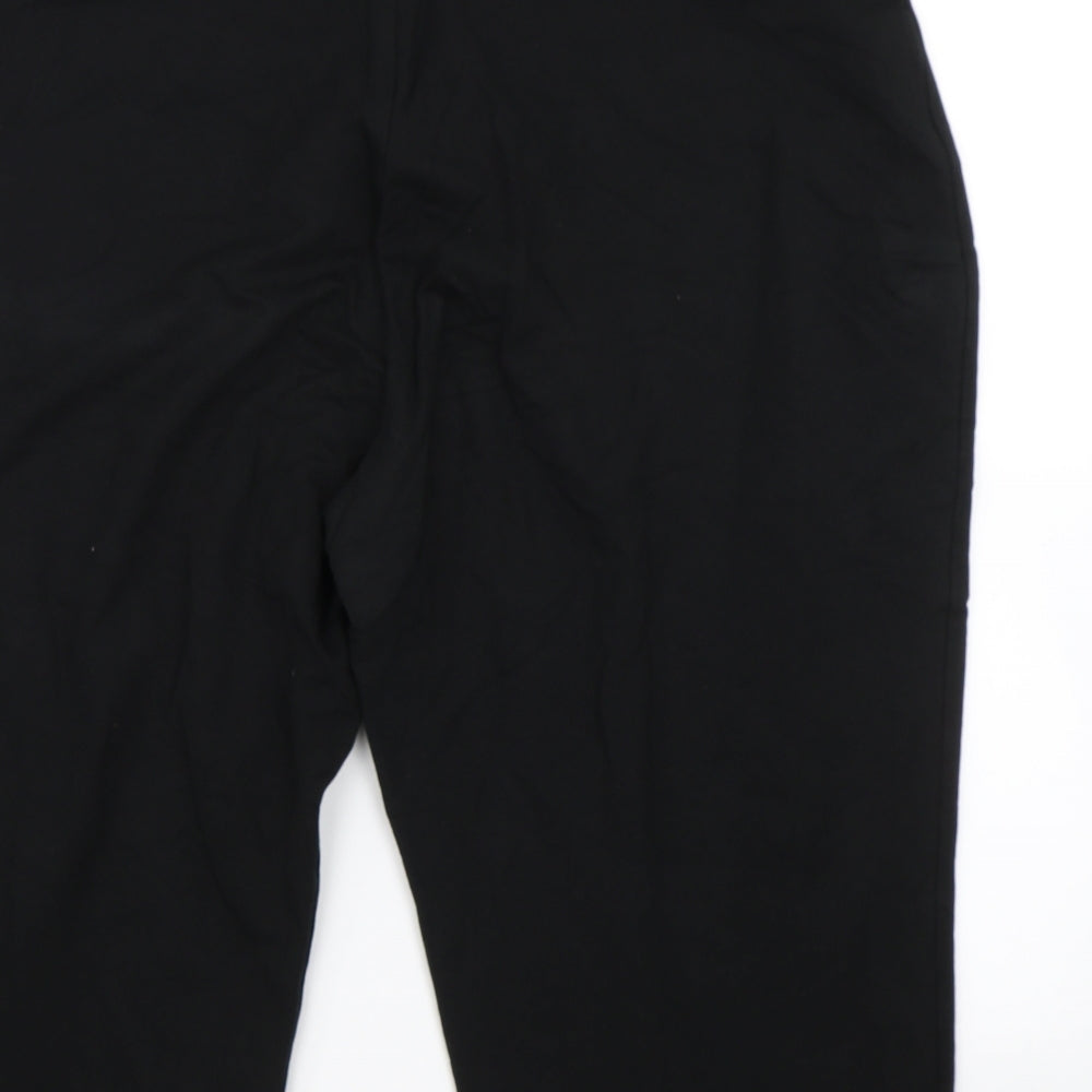 M&S Womens Black   Sweat Shorts Size 20