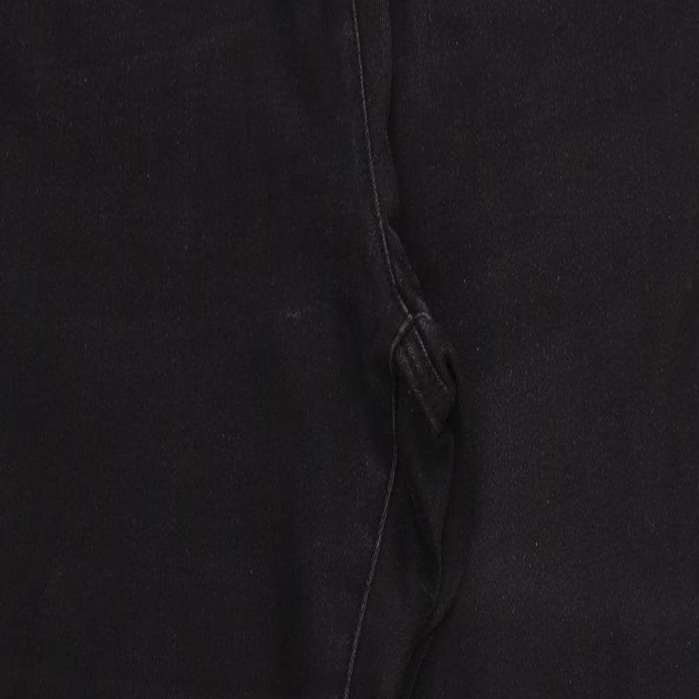 George Womens Black  Denim Straight Jeans Size 20 L27 in