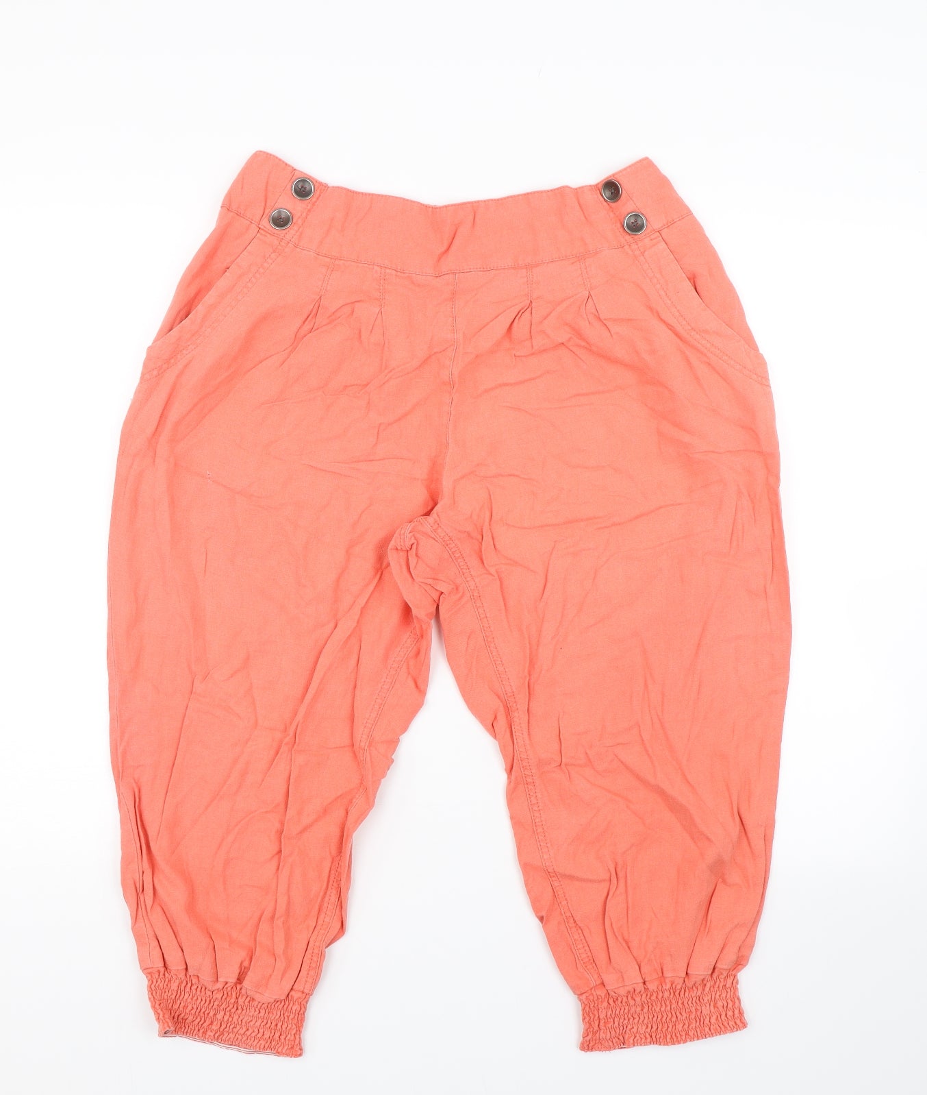George Womens Pink   Chino Trousers Size 16 L20 in