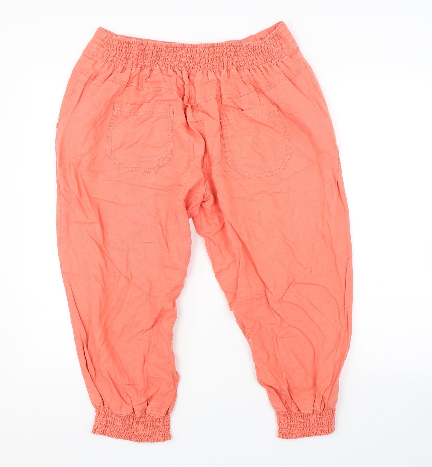 George Womens Pink   Chino Trousers Size 16 L20 in