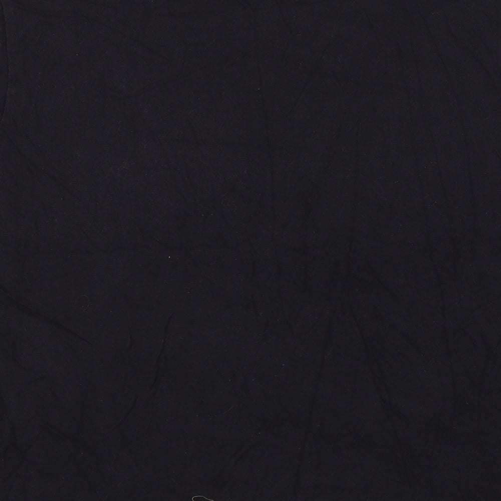 Preworn Mens Black    T-Shirt Size M