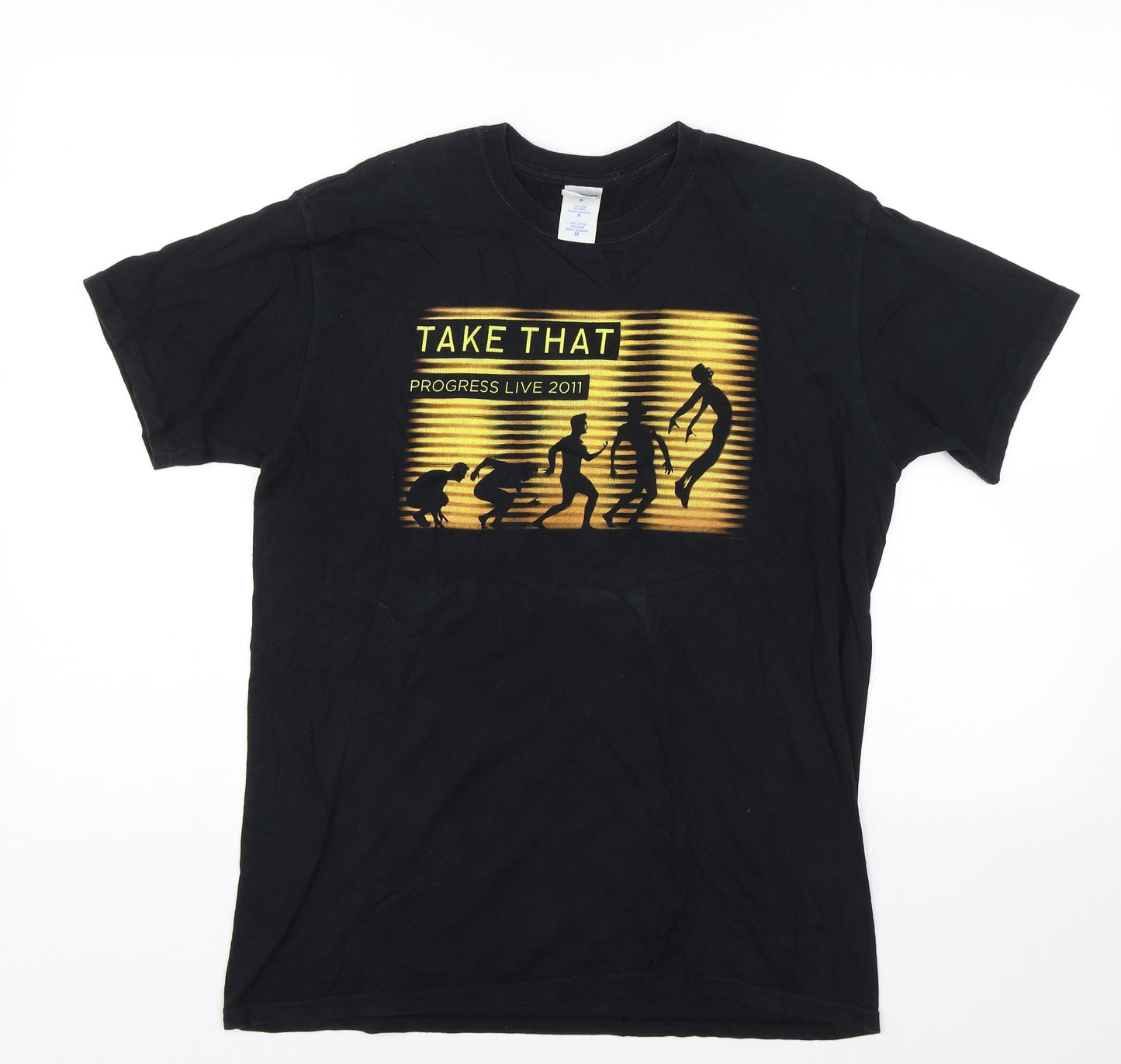 Gildan Mens Black    T-Shirt Size M  - Take That