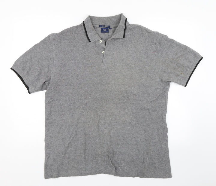 Debenhams Mens Grey Polo Size M