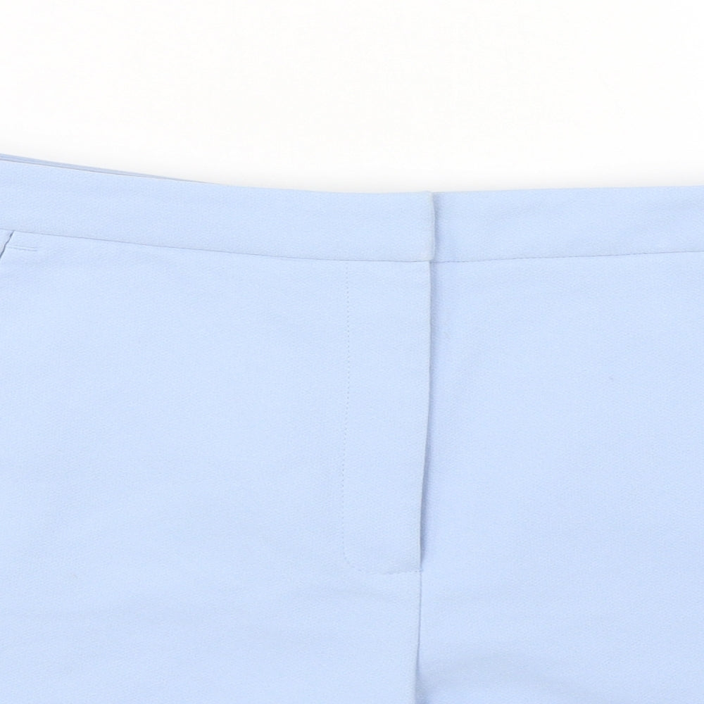 River Island Womens Blue   Paperbag Shorts Size 12