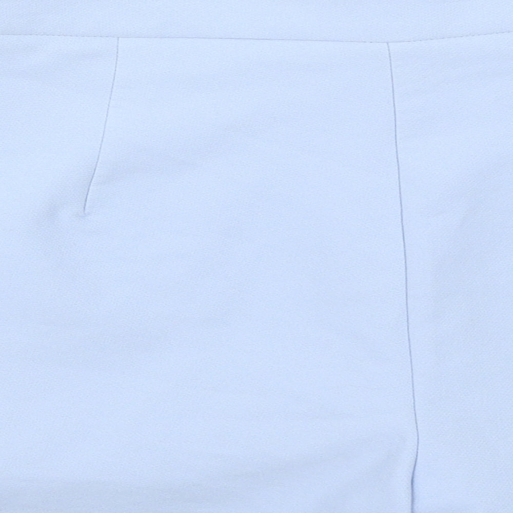 River Island Womens Blue   Paperbag Shorts Size 12