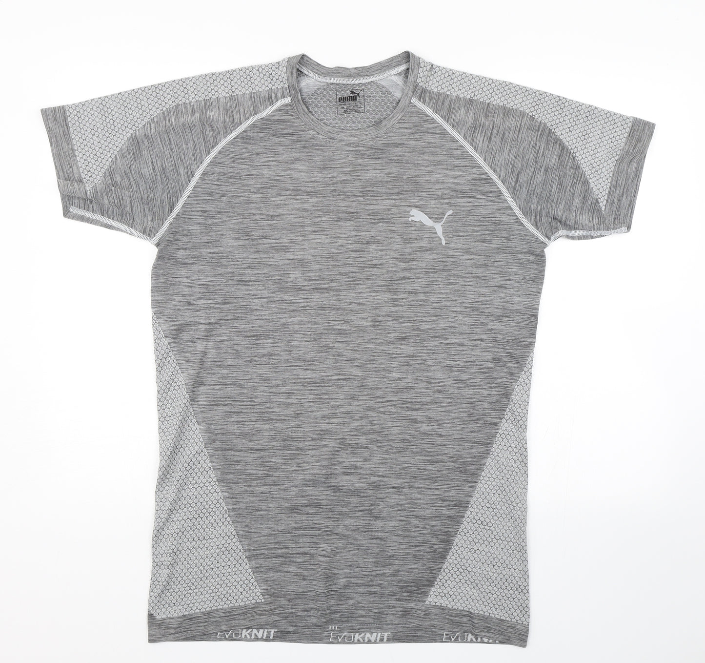 PUMA Mens Grey   Basic T-Shirt Size L
