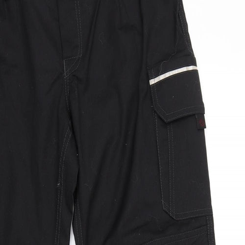 Gryzko Mens Black   Cargo Trousers Size 33 L30 in