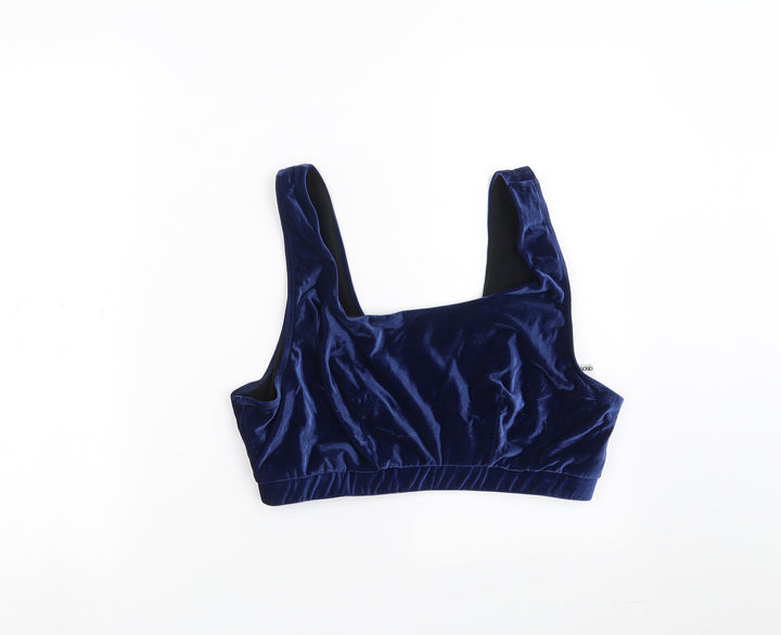 ASOS Womens Blue Cropped Tank - 38G swim top
