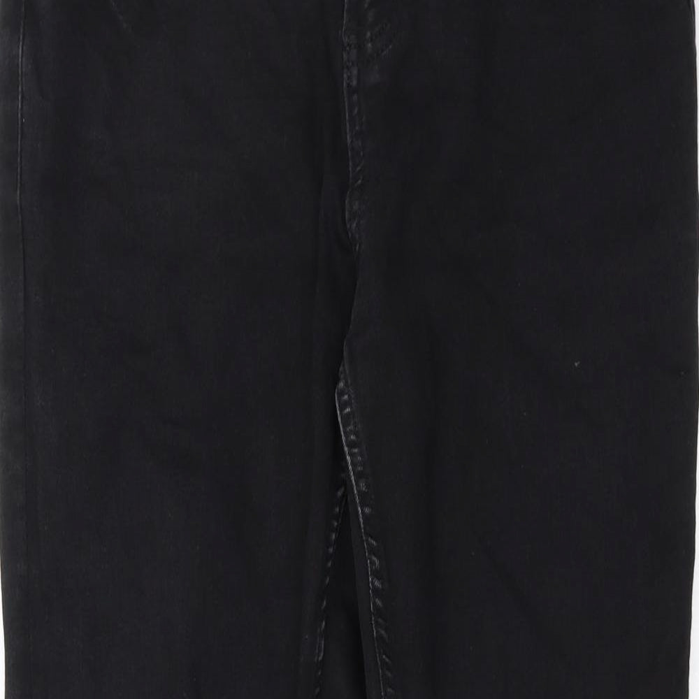 Marks and Spencer Womens Black  Denim Skinny Jeans Size 12 L27 in
