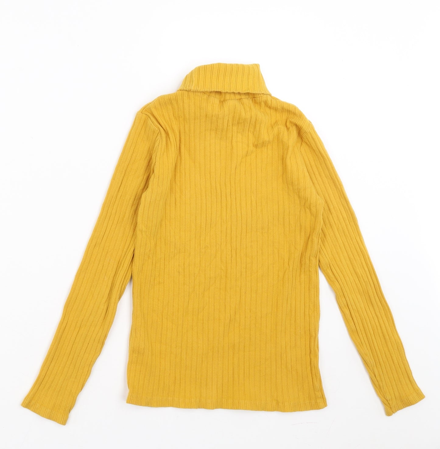 Zara Girls Yellow Striped  Pullover Jumper Size 11-12 Years