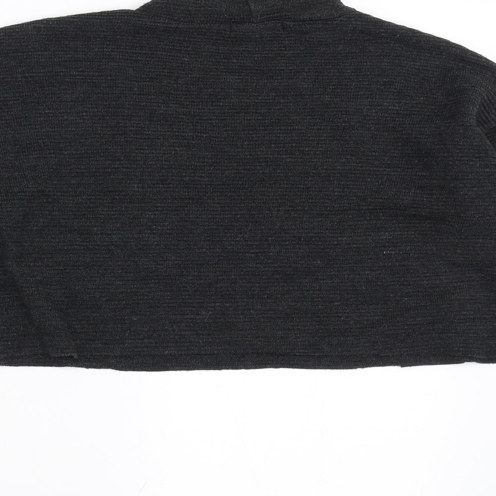New Look Womens Black   Pullover Jumper Size 8  - cropped