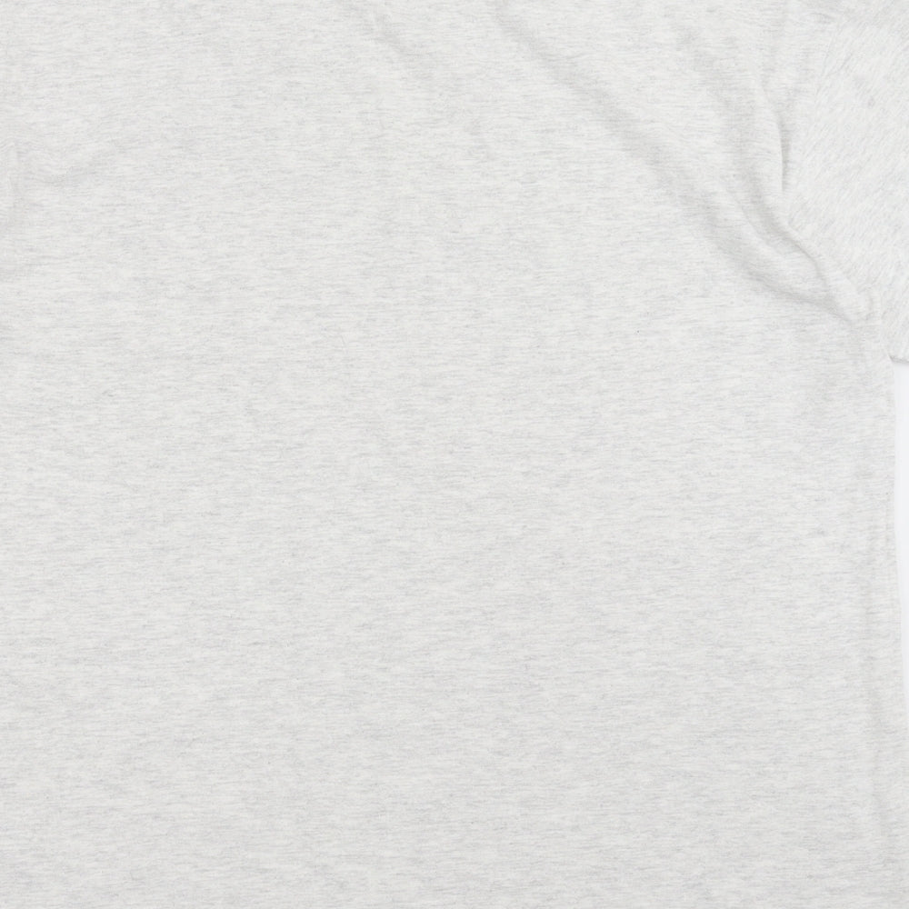 Boohoo Mens Grey    T-Shirt Size S  - little one