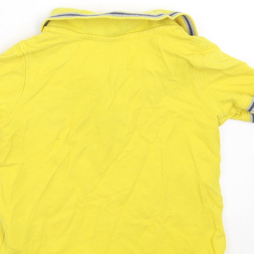 Mothercare Boys Yellow   Basic Polo Size 2-3 Years