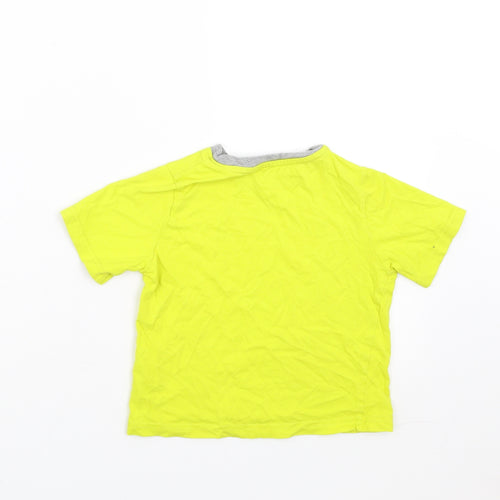 Nutmeg Boys Yellow   Basic T-Shirt Size 2-3 Years