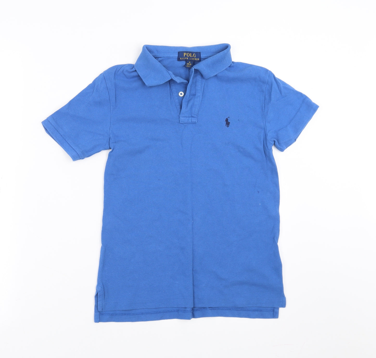 Polo Ralph Lauren Boys Blue   Basic Polo Size 10-11 Years