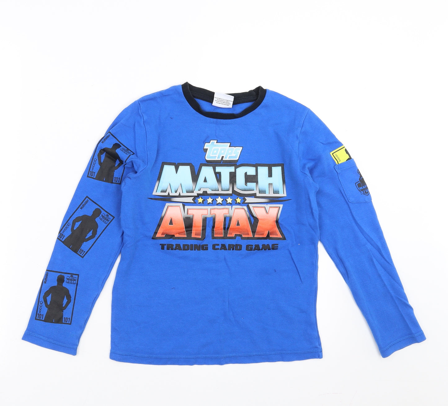 George Boys Blue    Pyjama Top Size 9-10 Years  - match attax