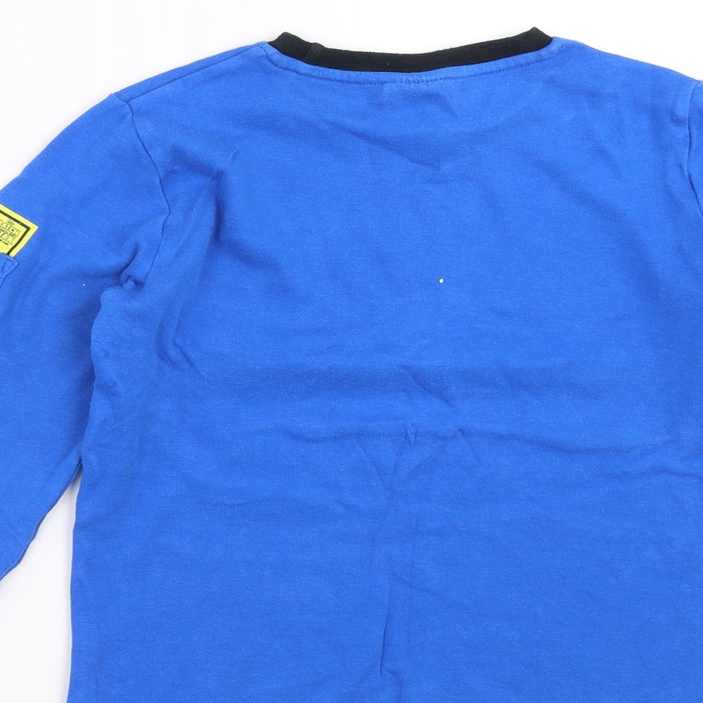George Boys Blue    Pyjama Top Size 9-10 Years  - match attax