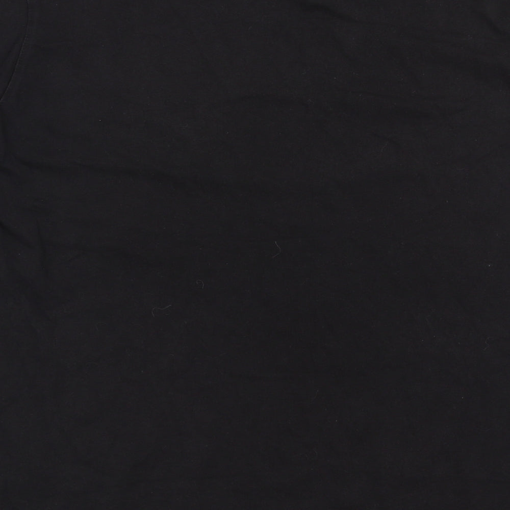 Primark Womens Black   Basic T-Shirt Size M  - give the world good energy