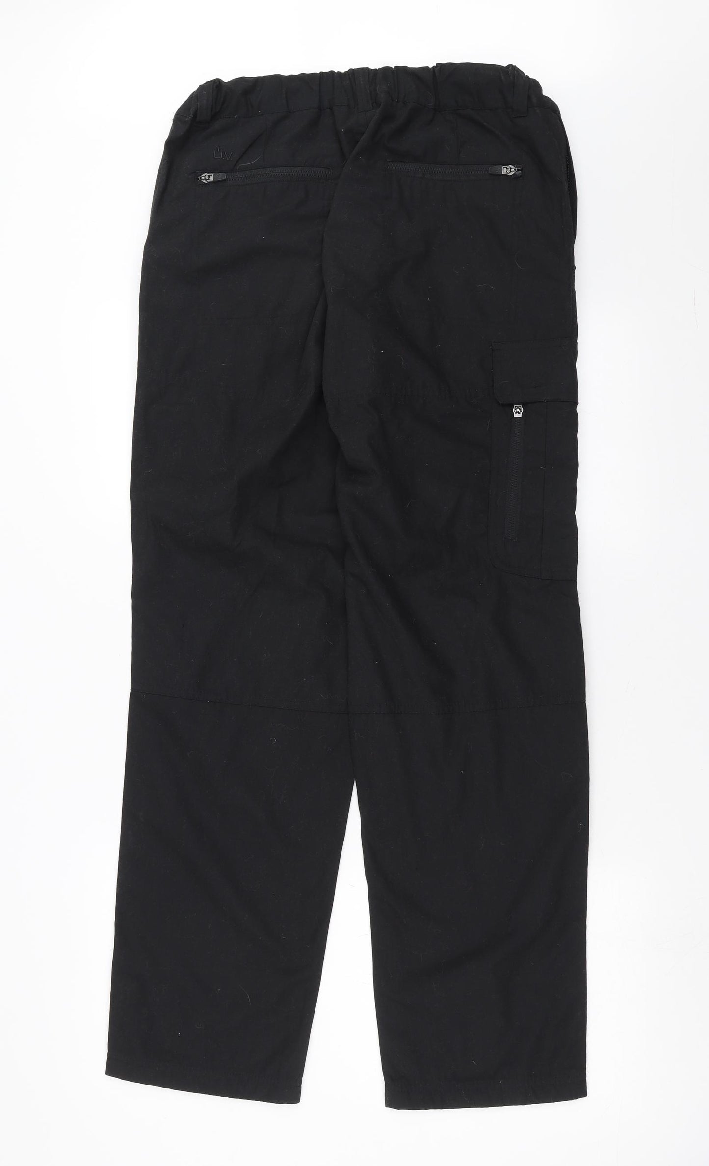 Tresspass Mens Black   Cargo Trousers Size M L31 in