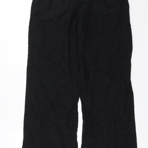 NEXT Womens Black   Trousers  Size 14 L32 in