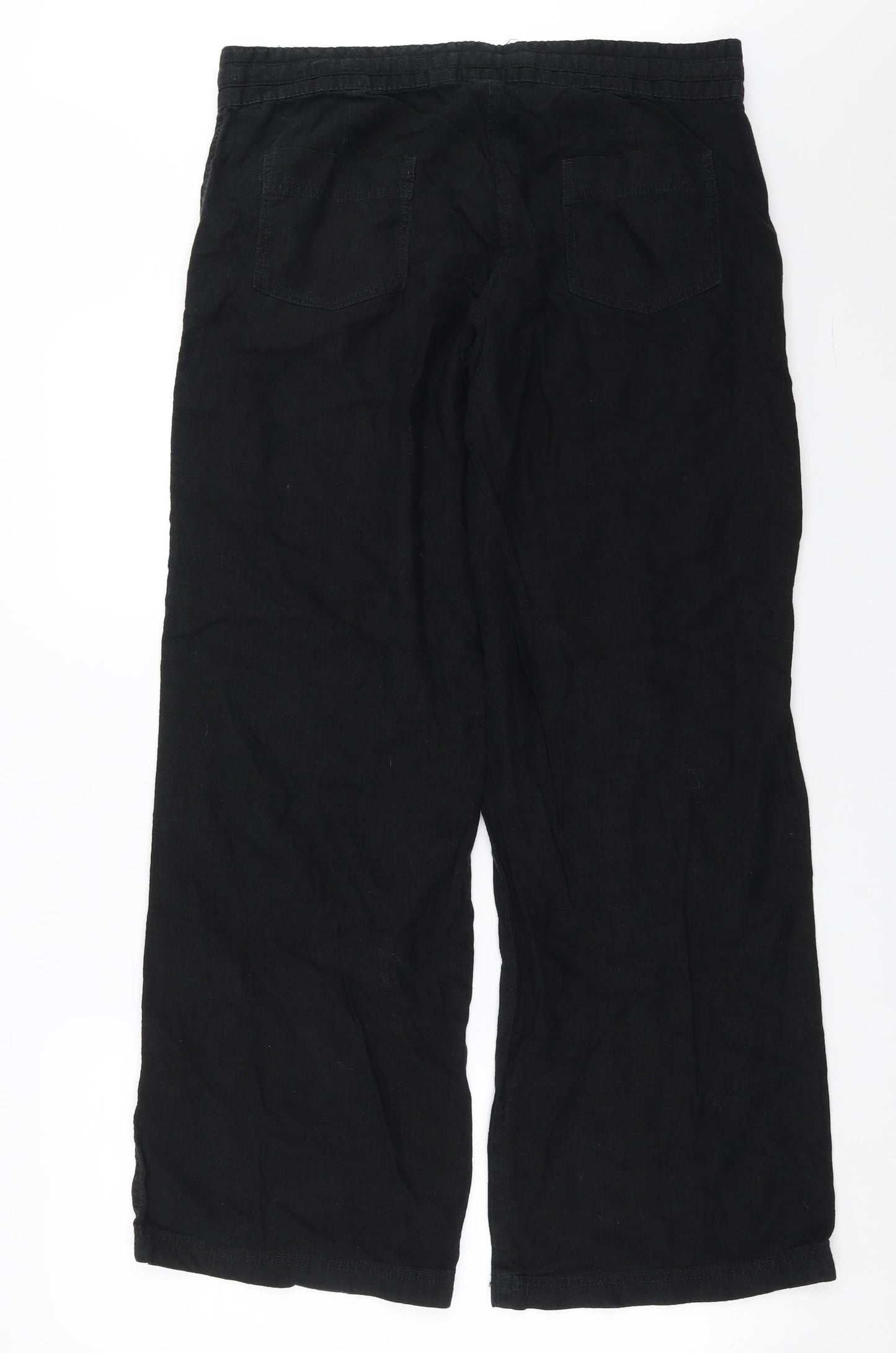 NEXT Womens Black   Trousers  Size 14 L32 in
