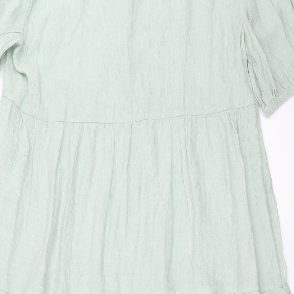 Primark Womens Green   Shirt Dress  Size 14