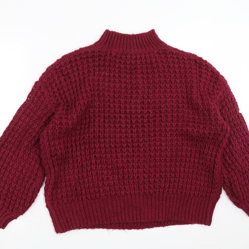 Sainsburys  Womens Purple  Knit Pullover Jumper Size 14