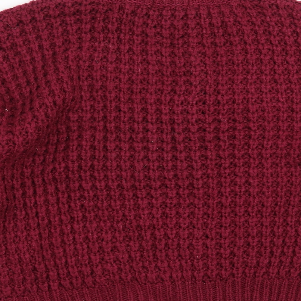 Sainsburys  Womens Purple  Knit Pullover Jumper Size 14