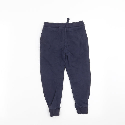 Marks and Spencer Boys Blue   Jogger Trousers Size 4-5 Years