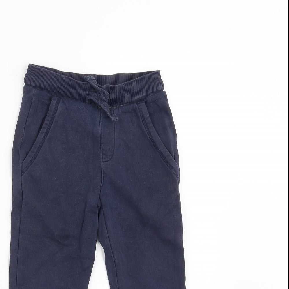 Marks and Spencer Boys Blue   Jogger Trousers Size 4-5 Years