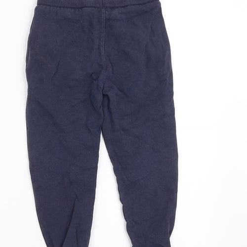 Marks and Spencer Boys Blue   Jogger Trousers Size 4-5 Years