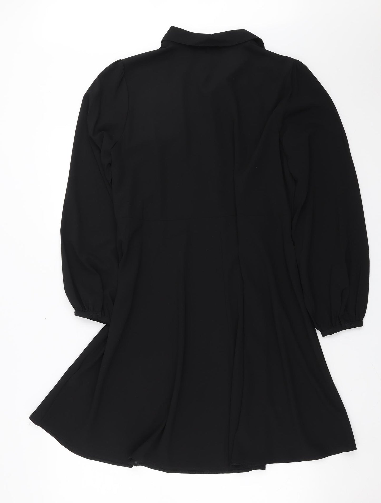 Papaya Womens Black   Shirt Dress  Size 16