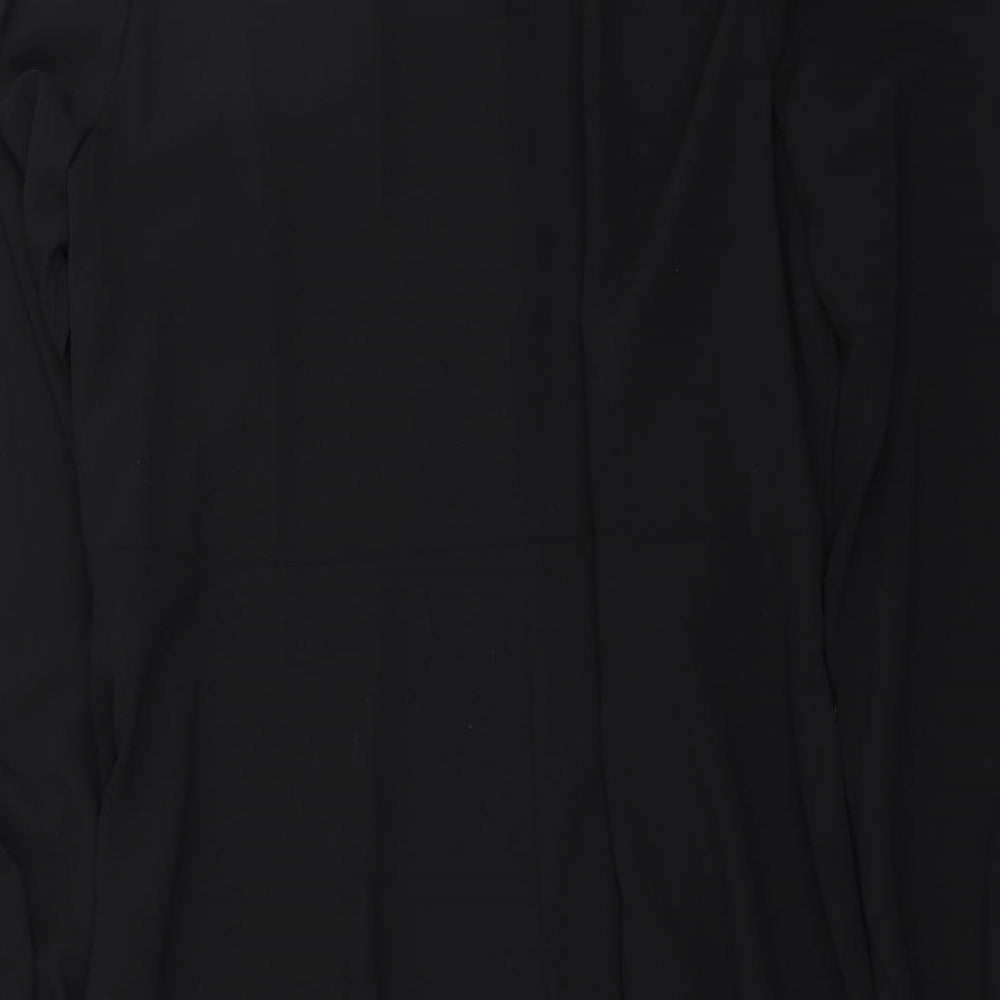 Papaya Womens Black   Shirt Dress  Size 16