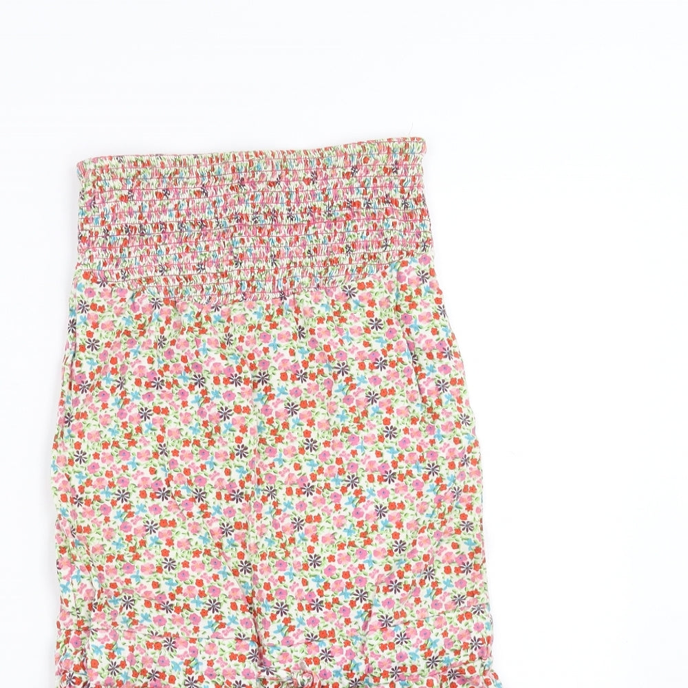 PEP&CO Womens Multicoloured Floral  Playsuit One-Piece Size 10
