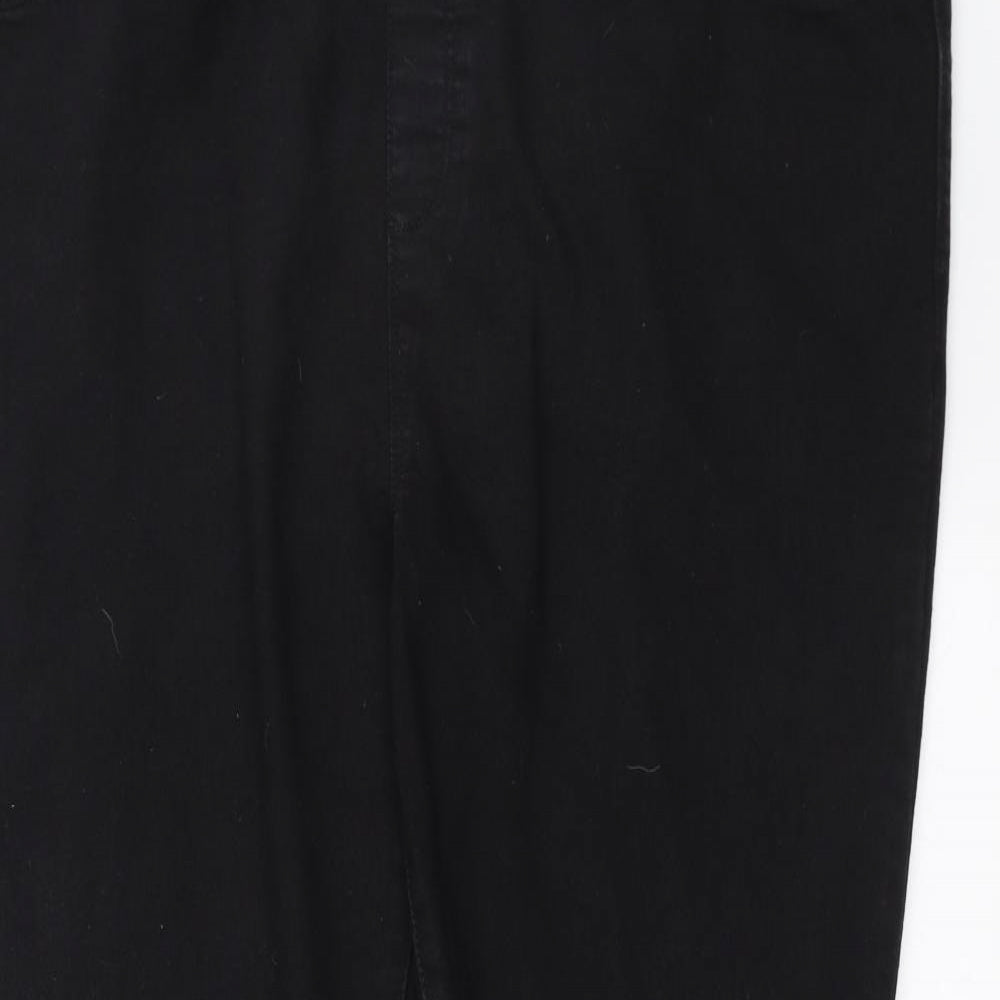 PEP&CO Womens Black  Denim Jegging Jeans Size 22 L28 in